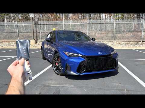 The 2026 Lexus IS 350 F Sport Proves Lexus Still Has a V6 Future