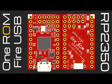 One ROM Fire USB - Laying out RP2350 + USB in 1/2 x 1 inch