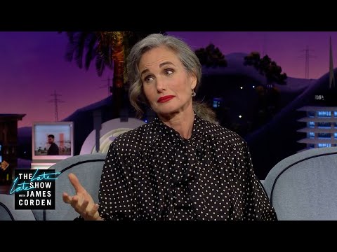 Andie MacDowell Shares Her House With A Ghost