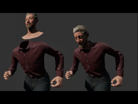Metahuman floating head fix in UE5.5