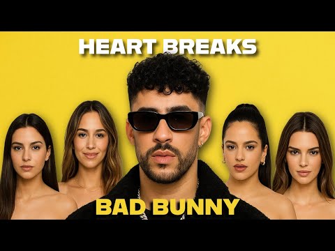 Bad Bunny - All Girlfriends | Real Dating History (2011 - Present) #celebrityrelationships