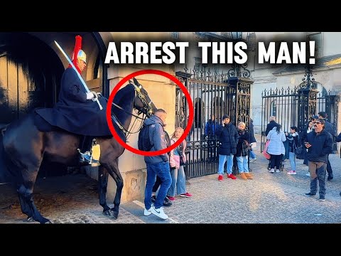 ARREST THIS MAN! Tourist Messed with the WRONG king’s Guard