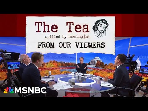 From politics to Zeppelin: Morning Joe spills 'The Tea' on life behind the desk