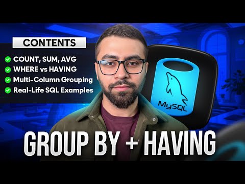 MySQL GROUP BY & HAVING: Advanced SQL Filtering Techniques