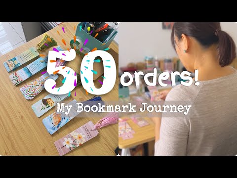From Idea to 50 Orders : My Handmade Bookmark Business Story