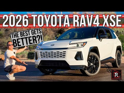 The 2026 Toyota RAV4 XSE Is A Benchmark Sporty Hybrid SUV For The Urban Jungle