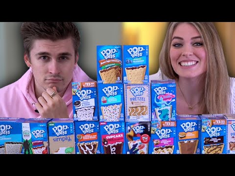 TRYING EVERY POPTART WITH QTCINDERELLA