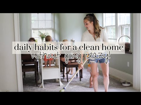 My daily tidy home routine as a stay-at-home mom of 4