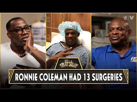 Ronnie Coleman Had 13 Surgeries: 8 Back Surgeries, 3 Neck, & 2 Hip | CLUB SHAY SHAY