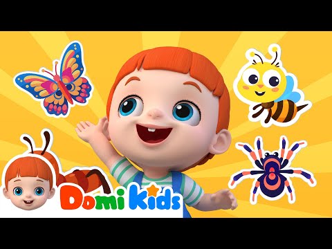 昆蟲猜一猜 + 更多兒歌🎵 | 益智兒歌 🎶 | 連續播放 ▶️ | 人氣兒歌 🌟 | TOP兒歌 🏆 | 寶貝多米