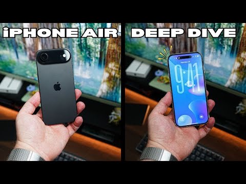 iPhone Air Deep Dive - Made For Some, Not For All! (HONEST THOUGHTS)