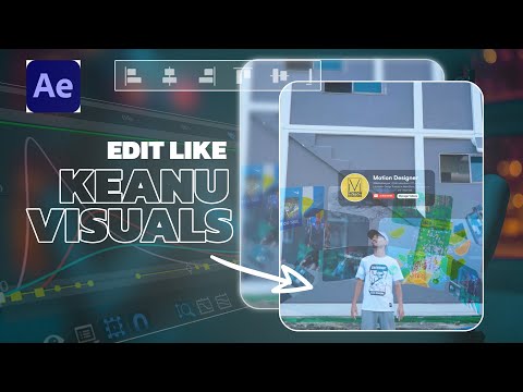 Card Spin Keanu Visuals Viral Reels Style (After Effects Tutorial)
