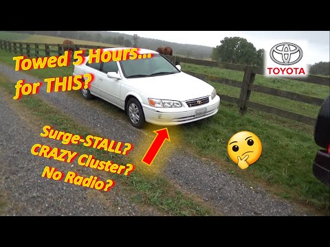 Towed 5 Hours...for THIS?! (Surge-Stall-"CRAZY"Cluster-No Radio? 2000 Toyota Camry)