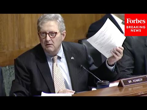 'Here It Is, Bigger Than Dallas': John Kennedy Confronts Biden Nominee With Old Tweet