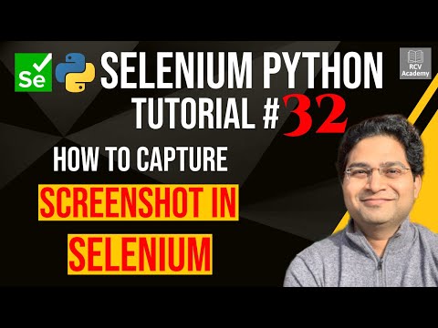Selenium Python Tutorial #32 - How to Capture Screenshot in Selenium