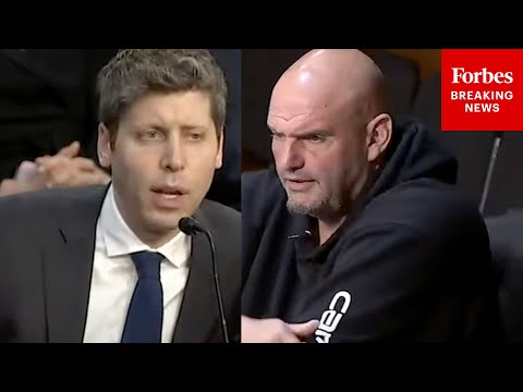 John Fetterman Asks OpenAI CEO Sam Altman Straight-Up About The Singularity During Hearing On AI
