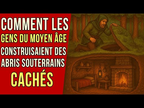 Comment les médiévaux bâtissaient leurs souterrains secrets