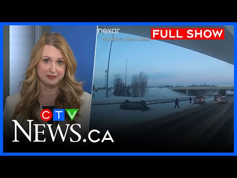 Two vehicles go over side of Highway 8 flyover | CTV News Kitchener at 6 for Jan. 26, 2026