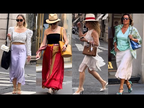 Top Milan Fashion Trends 2025 | 34°C/93.2°F 🌟 What’s Hot on the Runway This Season