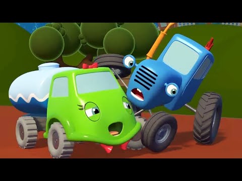 СИНИЙ ТРАКТОР 👻 Привидение 🚜 Развивающие мультфильмы детям