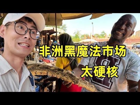 探访非洲黑魔法市场，非洲人居然这样治病？这也太硬核了吧！