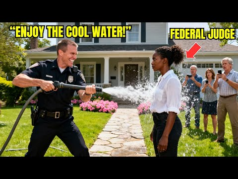 Cop Sprayed a Hose on a Black Woman for Fun — What She Pulled Out Made Him Beg for Mercy