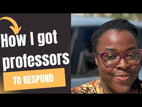 How to Write Cold Emails to Professors (That Actually Get Replies!) | Grad School Tips