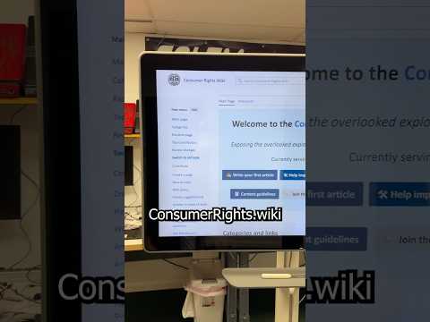 Fight BACK Against Anti-Repair Practices: Consumer Rights Wiki #shorts #tech #pc #computer