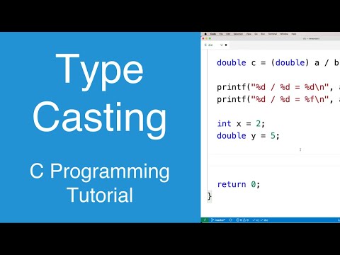 Type Casting | C Programming Tutorial