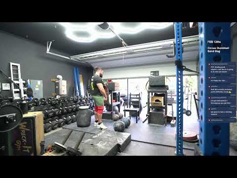 Road To Arnold's: Circus Dumbbell, Sandbag Runs