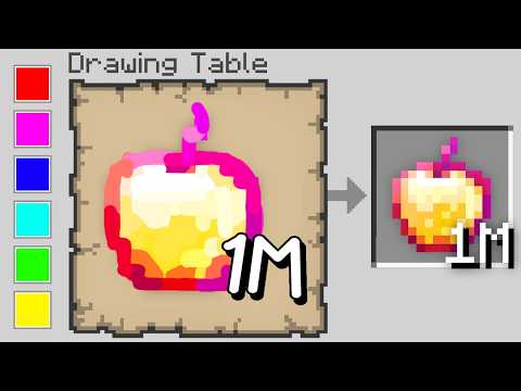 Minecraft, But Anything I Draw, I Get...