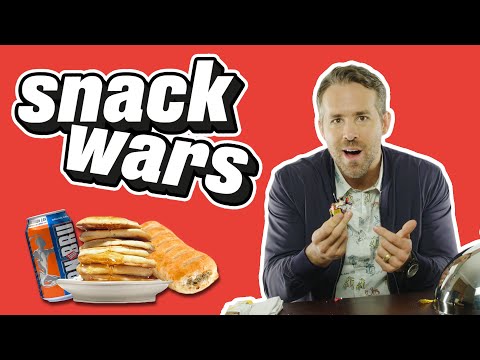 Ryan Reynolds: "I Have Five Seconds To Live Don't I?" | Snack Wars