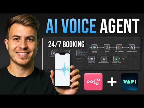 This AI Voice Agent Answers EVERY Call & Books Appointments (n8n)