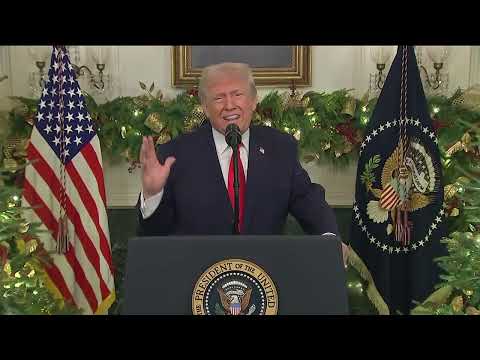 President Trump addresses nation in White House Speech