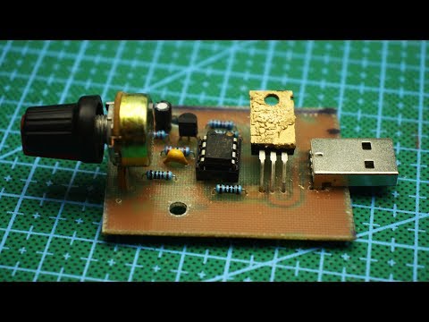 USB электронная нагрузка 30W своими руками