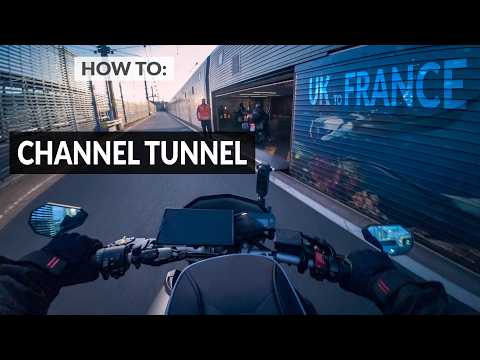 I Rode My Motorcycle Through the Channel Tunnel - Here's What Actually Happens | POV