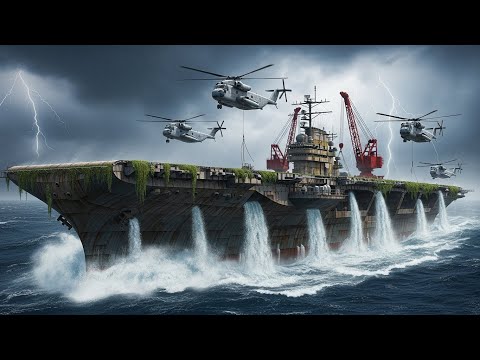 Lost for Decades… Salvaging a World War II Aircraft Carrier Beneath the Ocean