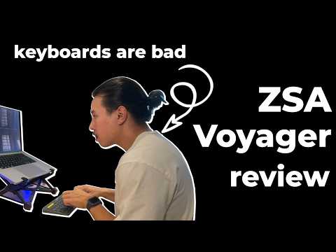 Why I paid $$$ for the ZSA Voyager Keyboard | Review | Ergonomic, Split, & Ortholinear