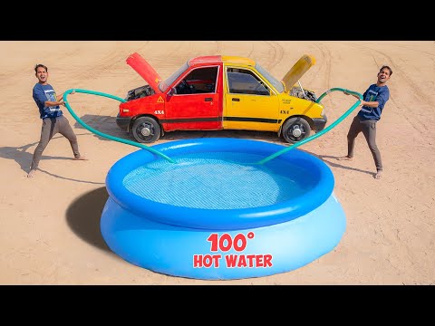 We Turned Our Car Into Water Heater - Can Heat 5000 Liters