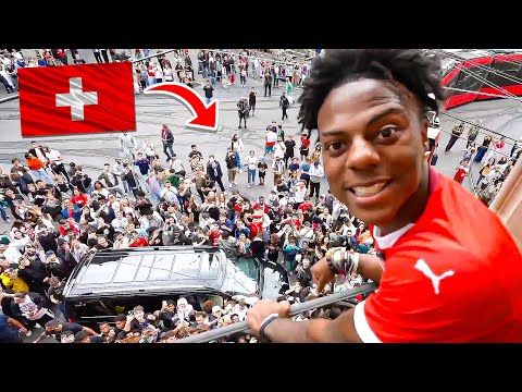 iShowSpeed's first time in Switzerland (NOT AGAIN..)