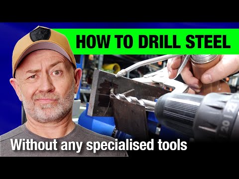 How to drill steel without any special tools (dead easy solution) | Auto Expert John Cadogan