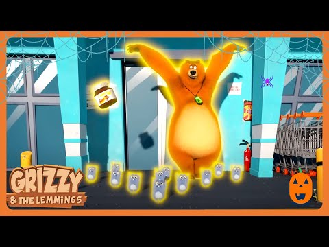Grizzy & The Lemmings - 🎃 The Sound of a Lemming 🎃 | WildBrain Zoo | 🐻🐹 Cartoon for Kids