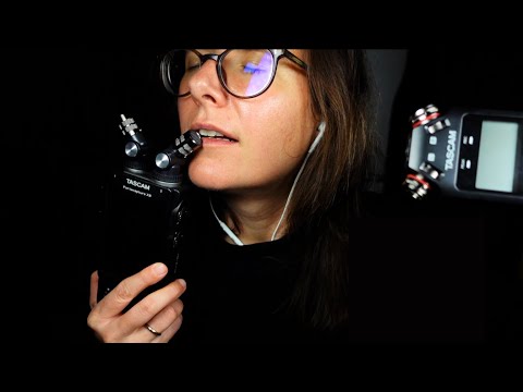 ASMR Brain Melting Mouth Sounds & Triggers Tascam vs. Tascam (2 Hours+) no talking
