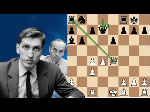 Бобби Фишер превращает позицию в шедевр!  Нестандартные шахматы без шаблонов!
