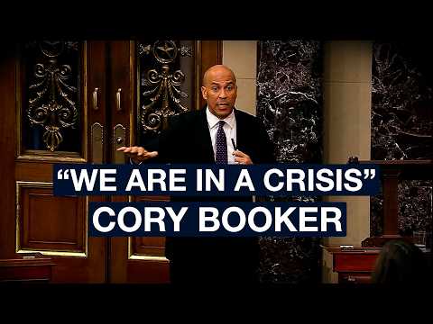 "We're in a Constitutional Crisis" | Senator Cory Booker on the Senate Floor