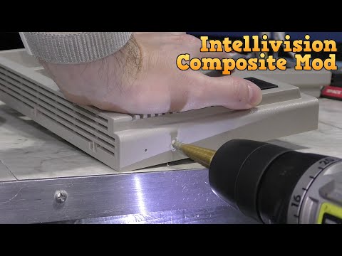 Intellivision - Add composite video, review 2 new games.