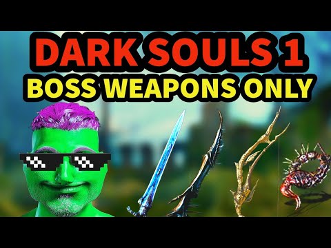 Can you beat Dark Souls 1 using a different boss weapon for every boss?
