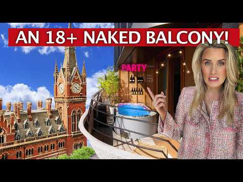 Staying At London's VERY ADULT 5 Star Hotel Was Scary!