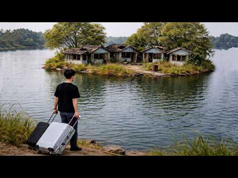 Young people rented an abandoned resort on the island and turned it into their own private paradise