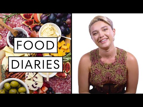 Everything Florence Pugh Eats In A Day | Food Diaries | Harper's BAZAAR
